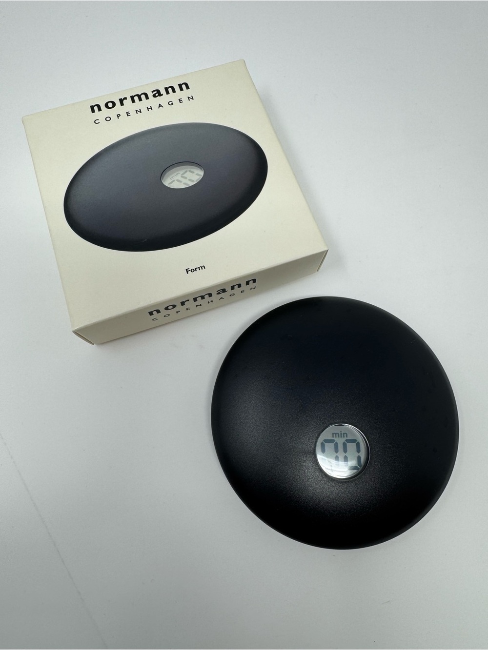 Normann Copenhagen Digital Kitchen Timer, Scandinavian Design